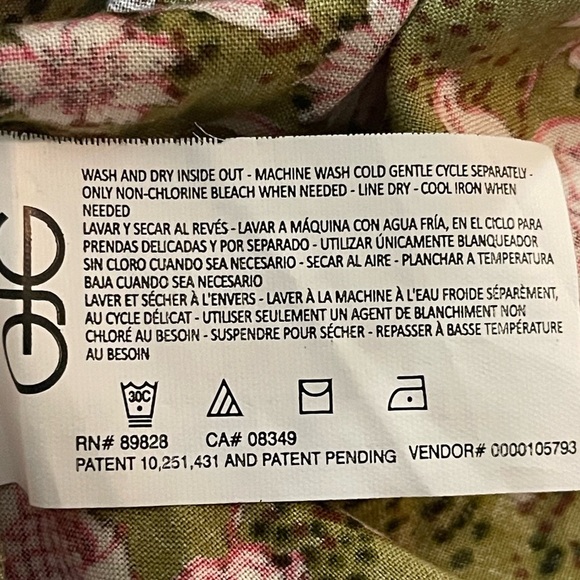 JESSICA SIMPSON LONG SLEEVED BOHEMIAN BELL SLEEVED BLOUSE SZ SM NWTS - Picture 8 of 8